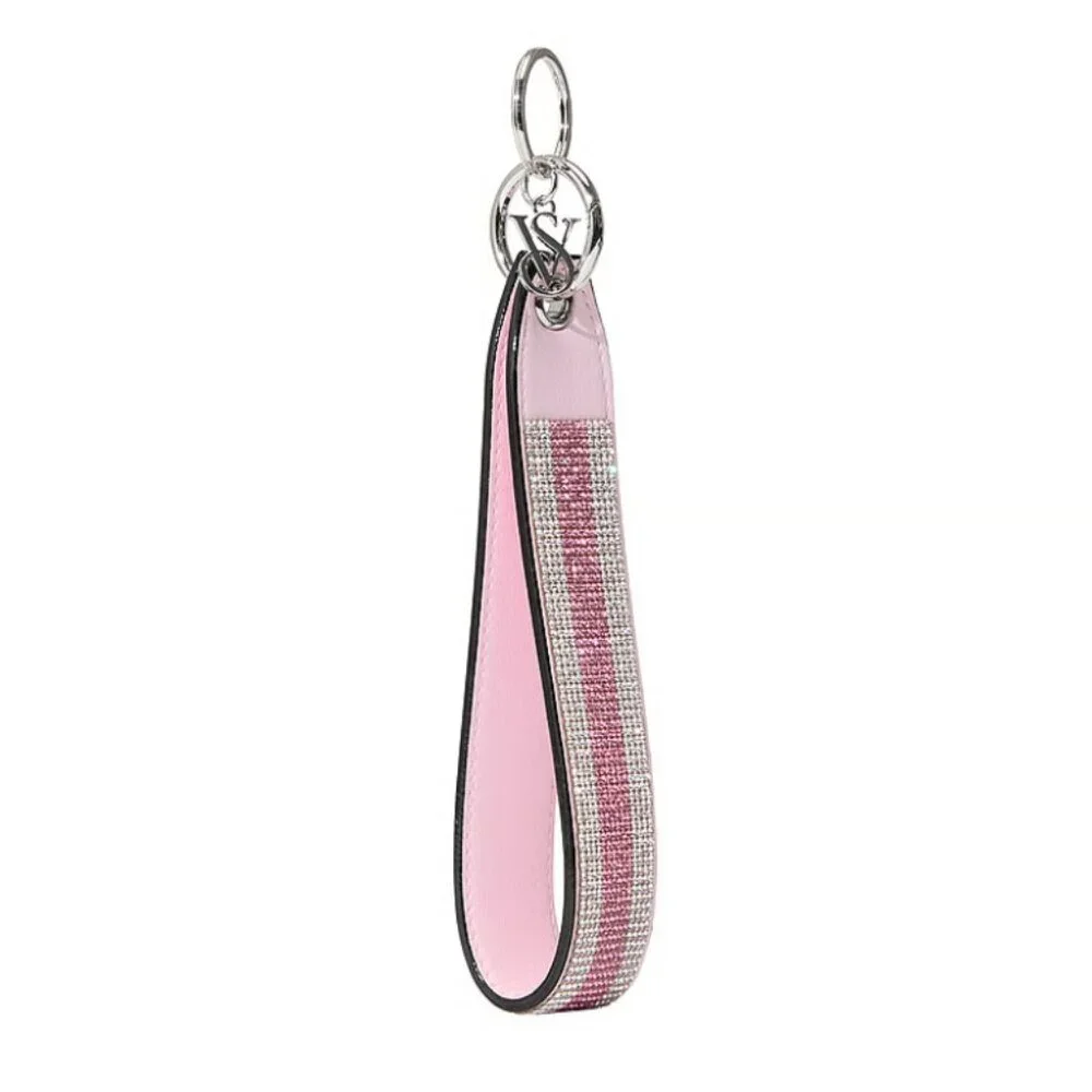Victoria’s Secret Rhinestones Wristlet Strap Keychain Limited edition